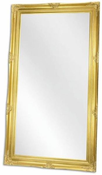 Casa Padrino Barock Spiegel Gold H. 203 cm - Barockstil Wandspiegel