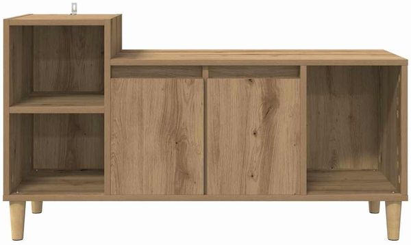 vidaXL TV-Schränk Artisan-Eiche 100 x 35 x 55 cm Holzwerkstoff 881022 Bild 6