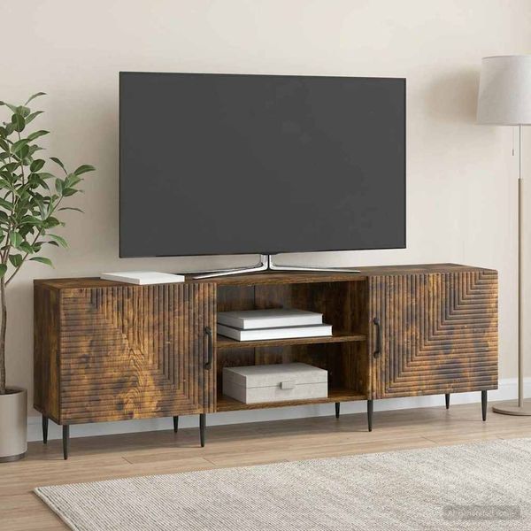 vidaXL TV-Schränk Geräucherte Eiche 150 x 31 x 50 cm Holzwerkstoff 894920