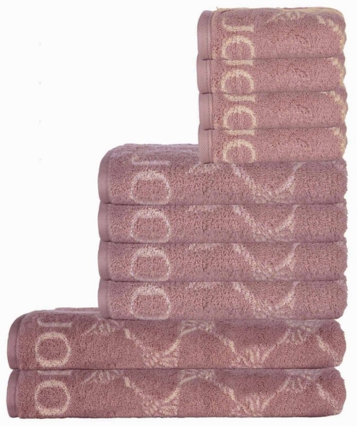 JOOP! Handtuch Handtuch Set, 10-tlg. - Cornflower, 2x Duschtuch, Frottier (10-St)