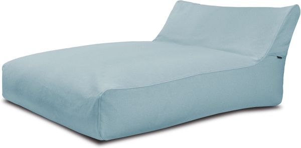 Sitzsack ‘Sofa Sunbed‘, Bezugstoff - Dunes, 100% Olefin, Turquoise, 80x180x140 cm cm.