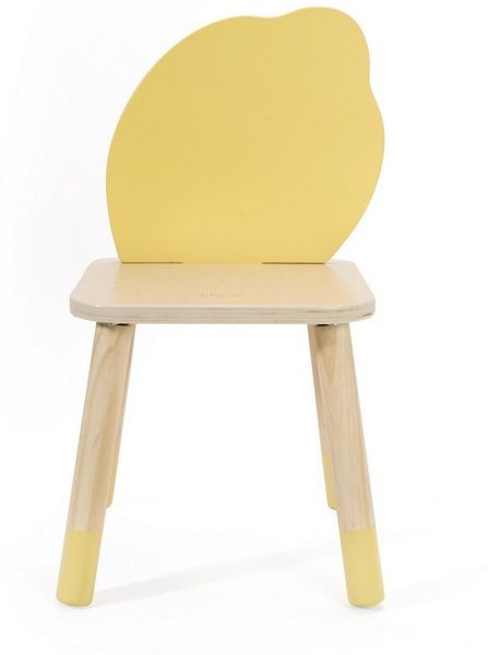 Classic World Kinderstuhl Classic World - Kinderstuhl Grace Zitrone - 27,6x28x48,8cm ab 3 Jahre (1 St)