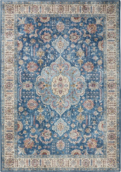 benuta Teppich Laury, rechteckig, Höhe: 5 mm, Teppich Wohnzimmer, Schlafzimmer, Esszimmer, Flur, Kunstfaser, Cozy