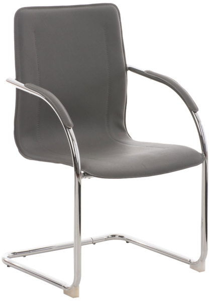 CLP Besucherstuhl Melina,grau