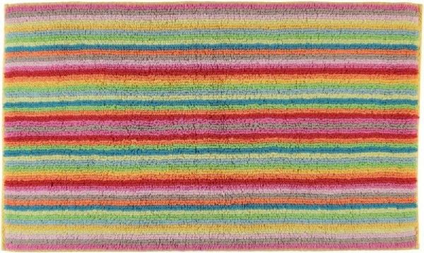 Cawö Wende-Badteppich Life Style Streifen Multicolor (60x100 cm) 7008-60/100-25