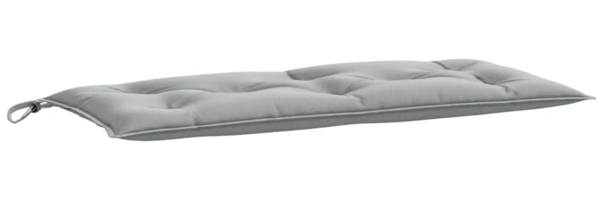 vidaXL Gartenbank-Auflage Melange Hellgrau 100x50x7 cm Stoff 4002531