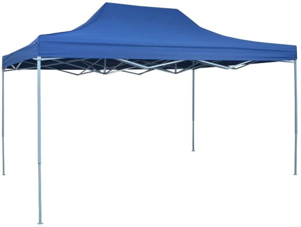 vidaXL Faltzelt Pop-Up 3x4,5 m Blau 42510