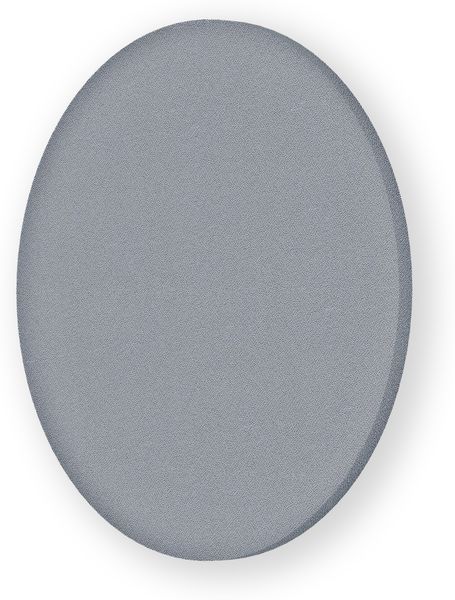 Rheinland Möbel FocusWall WAR07 – Runder Akustik-Wandabsorber Ø 70 cm in Stofffarbe Slip inkl. Montage-Set - Made in Germany - Klasse A, Stoffbezug, schwer entflammbar