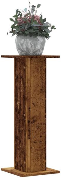 vidaXL Pflanzenständer 2 Stk. Altholz-Optik 30x30x80 cm Holzwerkstoff 3307871