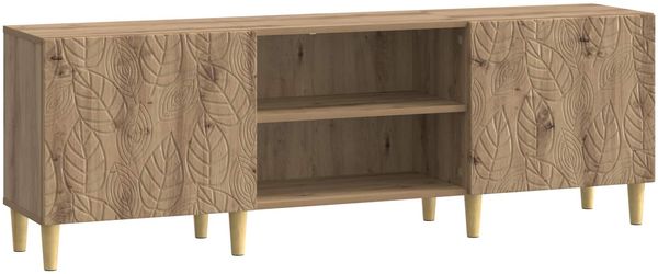 vidaXL TV-Schränk 150 x 31 x 50 cm Artisan-Eiche Holzwerkstoff 895154