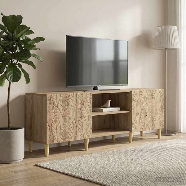 vidaXL TV-Schränk 150 x 31 x 50 cm Artisan-Eiche Holzwerkstoff 895154