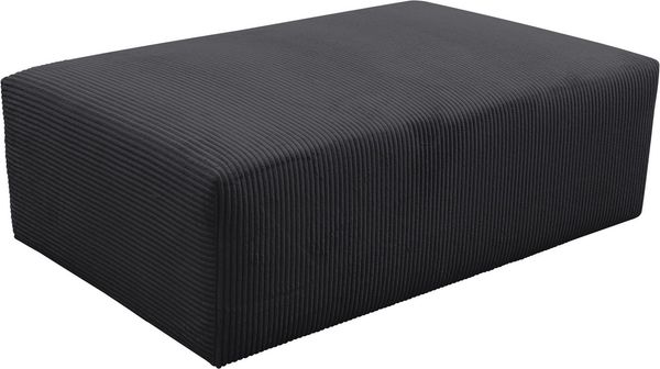 WERK2 Polsterhocker Zeus-XL, Curvy Trend Hocker mit urbaner Optik