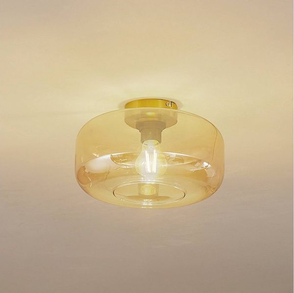 Lindby Deckenleuchten Hildur, Glas Creme IP20, 1 x 15 W LED