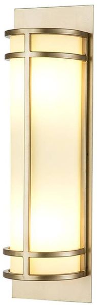 Elstead Fusion 2 Light Wandleuchte 2-flammig messing natur lackiert E27