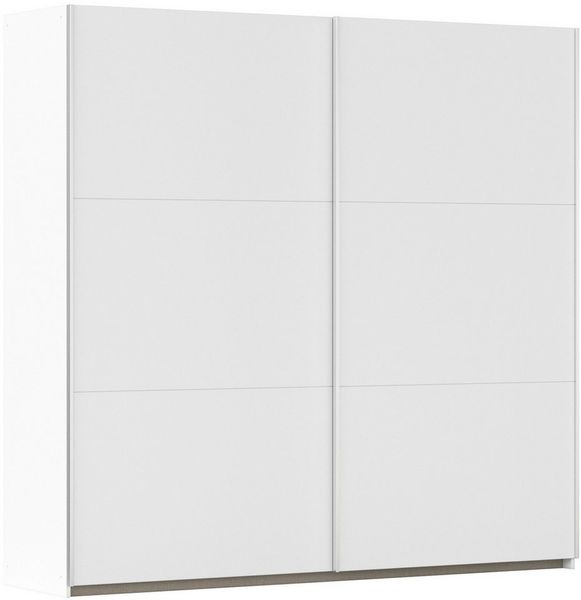 rauch Schwebetürenschrank Kleiderschrank Drehtürenschrank Schrank Garderobe KRONACH (in 3 Ausstattungen BASIC/CLASSIC/PREMIUM, Breiten 131/175/218/261 cm) optional ohne, mit 1 oder 2 Spiegel, viel Stauraum MADE IN GERMANY