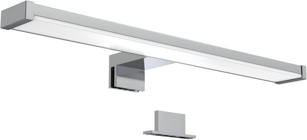 B.K.Licht Wandleuchte Spiegellampe IP44 600lm Badezimmer - BKL1230, LED fest integriert, Neutralweiß, Schminklicht Schrankleuchte 7W 4.000K 40cm Modern