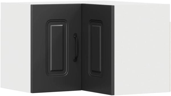 vidaXL Küchenschrank Kalmar Schwarz 57 x 57 x 40 cm Holzwerkstoff 884605