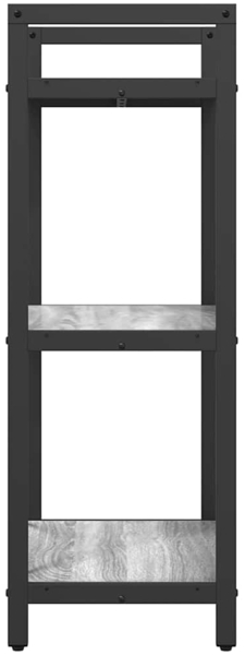 vidaXL Bücherregal Graues Sonoma 56 x 34 x 96 cm Holzwerkstoff 883877 Bild 5