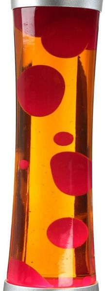 Licht-Erlebnisse Lavalampe SANDRO, Warmweiß, Retro Lampe Rot Orange 39 cm Tischlampe Tischleuchte Bild 3