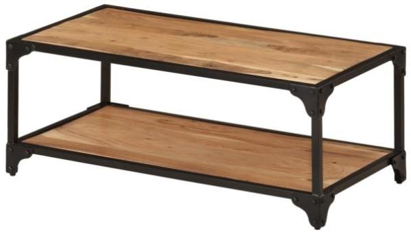 vidaXL Couchtisch 90x45x35 cm Massivholz Akazie 328264