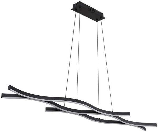 GLOBO LIGHTING Hängeleuchte GERONIMO, LED fest integriert, Warmweiß, Hängelampe, höhenverstellbar, Esstisch