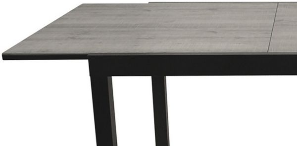 TPFGarden Gartentisch ASHFORD (Großer Ausziehtisch. Gestell Aluminium dunkelgrau pulverbeschichtet, Tischplatte Glas in Keramikoptik grau. Ausziehbar von 200cm auf 300cm), Esstisch - Terrassentisch - Maße (BxHxT): 110 x 75 x 200/300 cm