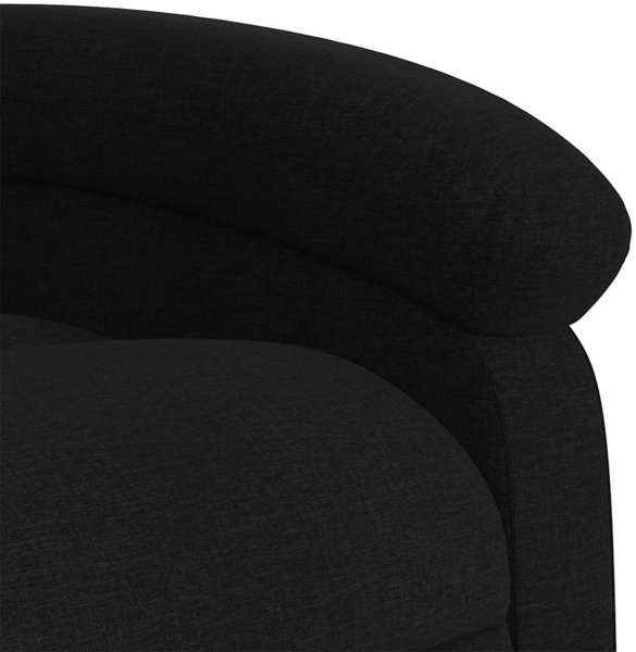 vidaXL Massage-Relaxsessel, schwarzer Stoff 3205870 Bild 8