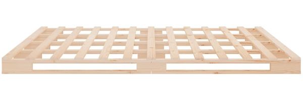 vidaXL Massivholzbett ohne Matratze 180x200 Kiefernholz 3120147 Bild 8