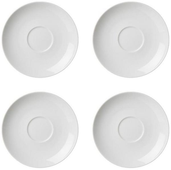Ritzenhoff & Breker BIANCO Untertasse Cappuccino 4er Set