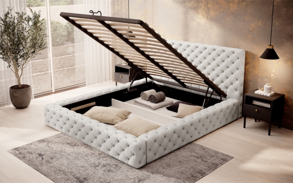 Eltap Bett Princce (Softis 17) 180x200 Metallrahmen, Gaslift, Box Bild 3