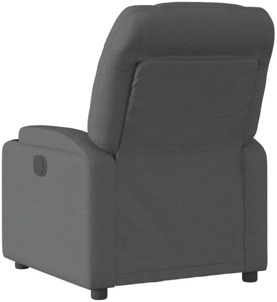vidaXL Relaxsessel Elektrisch Dunkelgrau Stoff 3204573 Bild 4