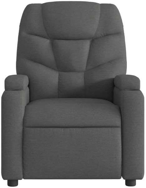 vidaXL Relaxsessel Elektrisch Dunkelgrau Stoff 3204573 Bild 8