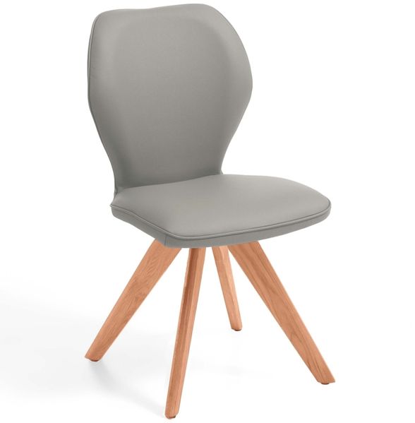 NIEHOFF SITZMÖBEL Polsterstuhl COLORADO BHT 49.50x92x60 cm Esszimmerstuhl Freischwinger Schwingstuhl