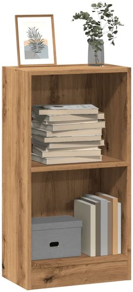 vidaXL Bücherregal Artisan-Eiche 40x24x76 cm Holzwerkstoff 857773