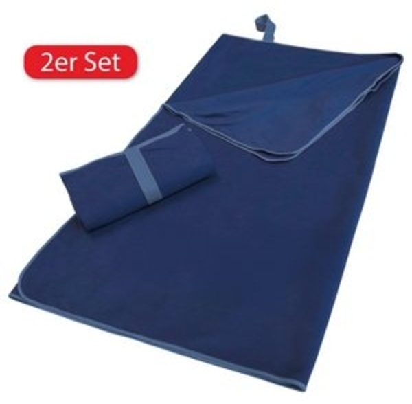 my home Sporthandtuch Elja Reisehandtuch, Strandhandtuch, (2-St), auch als 2er Set erhältlich, schnelltrocknend & saugfähig, Mikrofaser Bild 6
