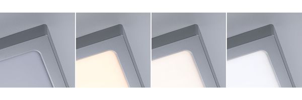 LED Panel Abia 2 White Select Dämmerungsgesteuerter Bewegungsmelder (HF) eckig 170x170mm 9,5W 1100lm 2700 - 4000K Chrom matt Bild 9
