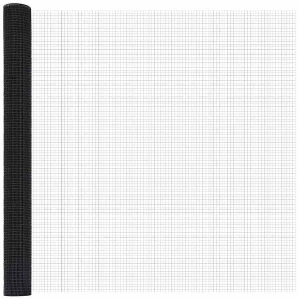 vidaXL Schweißdrahtzaun mit Spikes 10 x 1,6 m PVC-beschichteter Stahl 3352180 Bild 6