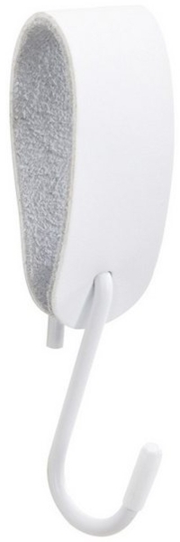 HOME DELUXE S-Haken SHAPE - Mengenauswahl, Gaderobenleiste, (20-St), mit Lederschlaufe I Kleiderhaken, Garderobenhaken