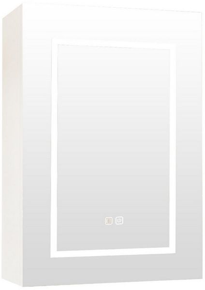 radelldar Badezimmerspiegelschrank Spiegelschrank bad mit beleuchtung, Anti-fog,Badschrank hängend Badmöbel