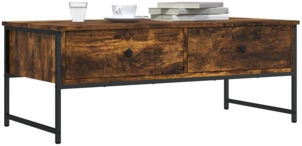 vidaXL Couchtisch Räuchereiche 101x49x39,5 cm Holzwerkstoff 837739