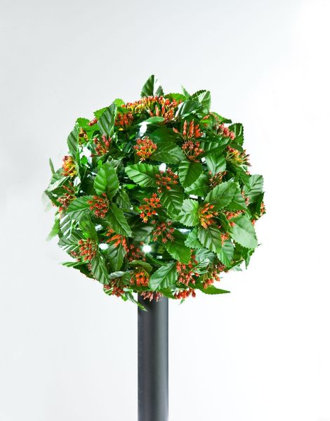 LED Solar-Bäumchen Ilex Stechpalme Gartenbeleuchtung Weihnachtsdeko Kunstpflanze Bild 2