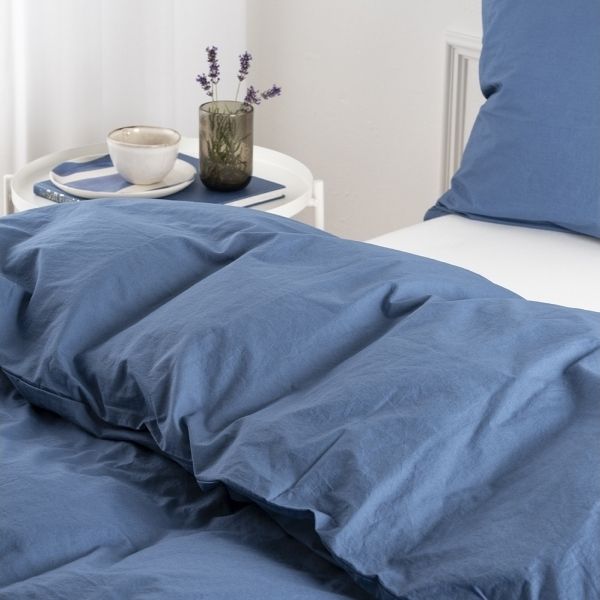 Nordisk Tekstil Ökologisches Bettwäsche-Set Kelly blue