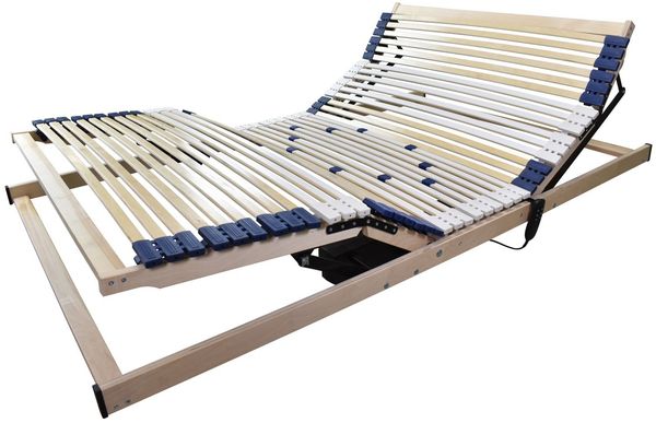 Coemo elektrischer 7 Zonen Lattenrost eRost mit Motor Kopf- Fußteil verstellbar 100x200 cm