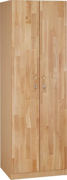 Kleiderschrank Büroschrank Spind 60 x 50 x 174 cm Buche teilmassiv lackiert 90.61-50