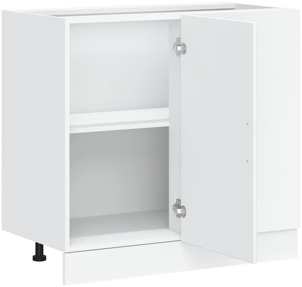 vidaXL Küchenunterschrank Porto Weiß Holzwerkstoff 854298 Bild 5