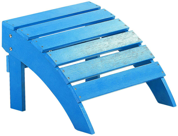 Gartenstuhl ADIRONDACK Holzwerkstoff Blau