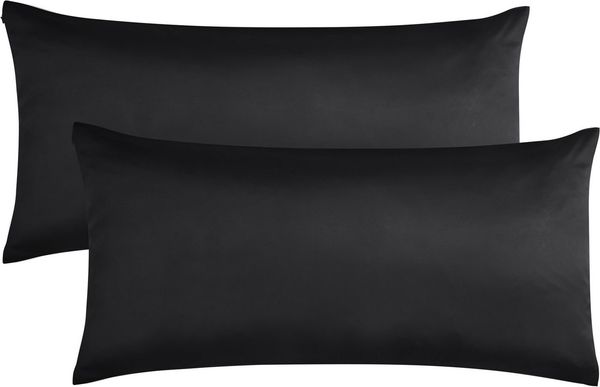 Aspero Kissenbezüge 2x Seiden Kissenbezüge 40x80 cm Alia, Haut- und haarschonendes Material