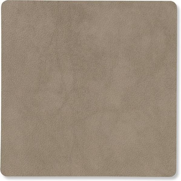 LIND DNA Glass Mat Square 10x10 cm Nupo Nomad Grey