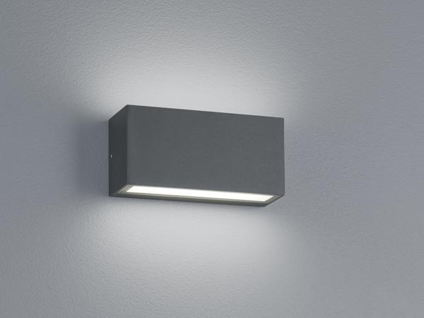 LED Außenwandleuchte Up- & Down Light TRENT in Anthrazit