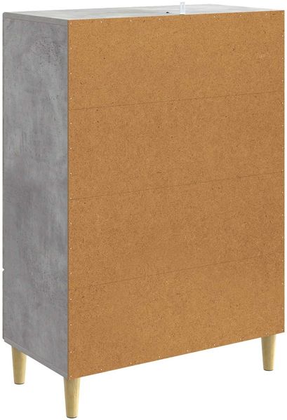 vidaXL Sideboard Betongrau 66 x 34,5 x 95 cm Holzwerkstoff 895128 Bild 7
